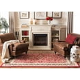 thumbnail image 3 of SAFAVIEH Lyndhurst Elizabeth Floral Area Rug, Red/Black, 12' x 18', 3 of 11