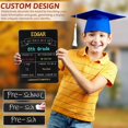 thumbnail image 3 of First Day of School Board Double Sided 1st Day Sign Board Classroom Decoration Message Chalkboard, 3 of 3