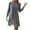 Gray, variant on Lovzfmll Women's 2-Piece Set, Lace Hollow Out Cardigan & Sleeveless Dress, 2025 Trendy Matching Outfit