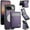 Purple, variant on ELEHOLD Case for Google Pixel 9 / 9 Pro, 2-in-1 Magnetic RFID Leather Wallet Case with Card Slots & Kickstand,Purple