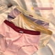 thumbnail image 2 of Ropa interior femenina de estilo coreano para estudiantes, bragas cómodas de cintura media y talla grande para mujer, 2 of 6