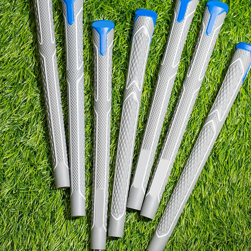 13PCS Rubber Non-Slip Golf Grip Golf Club Grip Golf Grip Midsize Gray