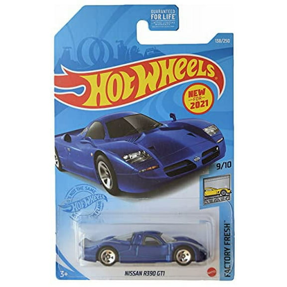 Hot Wheels Nissan R390 GT1 (Blue) 2021 Factory Fresh