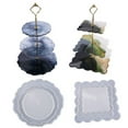 thumbnail image 3 of Fruits Trays Resin Moulds Silicone Cake Stand Mould For Resin Round Casting Mould For Dessert,Irregular Large Coaster Resin Cupcake Stand Moulds For Home Party Decoration Diy, 3 of 9