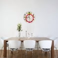 thumbnail image 3 of Zhmjortal Fruit Wall Clock Silent Non-Ticking Kitchen Desk Decor Clock Battery Operated Quartz Analog Round Clocks 10 in for Bedroom Bathroom Living Room, 3 of 7