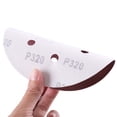 thumbnail image 3 of 90 PCS 6-Inch 6-Hole 320 Grit Sanding Disc - Hook and Loop Orbit Sander Sandpaper, 3 of 6
