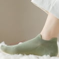 thumbnail image 3 of Calcetines tobilleros deportivos de algodón con amortiguación para mujer, 3 of 5