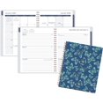 thumbnail image 2 of 2026 Mead® Butterfly Aqua Large Weekly Hard Cover Planner, 2 of 6