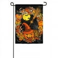 thumbnail image 2 of Halloween Wreath Garden Flag 2 Sided, 2 of 2
