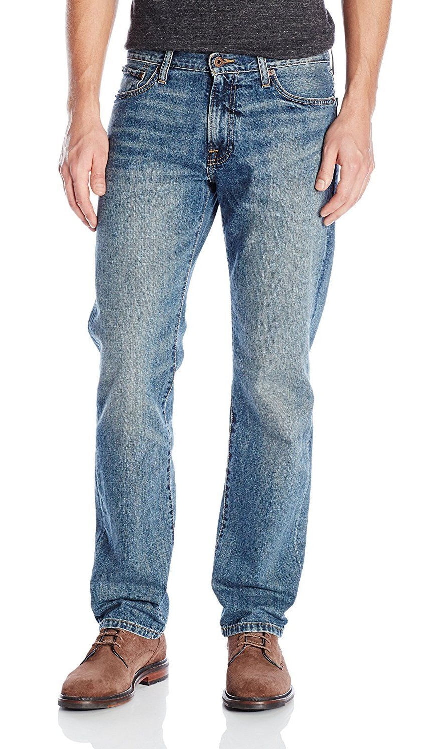 New Lucky Brand Mens Miller Blue Wash 