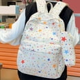 thumbnail image 5 of HUISZJ 3-In-1 School Bag Set, Cow Pattern Bookbag with Lunch Box, School Backpack Set for School Women College (Style 5), 5 of 10