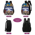 thumbnail image 2 of Children Roblox Backpack Set Schoolbag Travel Bag For Student Boys Girls, 2 of 4