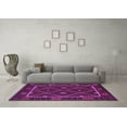 thumbnail image 3 of Ahgly Company Indoor Rectangle Oriental Purple Traditional Area Rugs, 8' x 12', 3 of 4