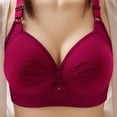 thumbnail image 2 of Otvok Plus Size Bras Women Plus Size Bras Wireless Push Up Bralettes Sexy Full Coverage Flex Fit Bra Comfortable Bralette, 2 of 3