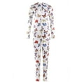 thumbnail image 4 of Pyjama une Pièce pour Femmes à Manches Longues, Tenue de Nuit, Combinaison, 4 of 5