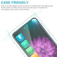 thumbnail image 4 of 3-Pack TJS for Samsung Galaxy A71 5G, Galaxy A71 4G, Galaxy A71 5G UW [Screen Coverage][Tempered Glass] Case Friendly Screen Protector Anti-Fingerprint, Bubble Free, Anti-Scratch, Shatterproof (Clear), 4 of 7