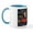 White/Blue Inside, variant on CafePress - Dwight D. Eisenhower Historical Mugs - 11 oz Ceramic Mug - Novelty Coffee Tea Cup