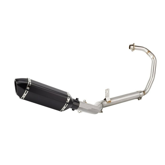 For Aprilia RS 125 2018 to 2023 Tuono 125 2017 2018 2019 2020 RS125 Tuono125 Escape Slip-on Motorcycle Exhaust Pipe Muffler With Middle Link Pipe System