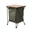 thumbnail image 1 of twisto Foldable Camping Cabinet Multi-Functional Folding Camping Storage Cabinet Large Capacity Foldable Camp Table with Storage for Picnickers, Backyard, 1 of 10