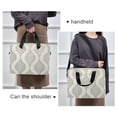 thumbnail image 6 of FORMRS 16" Laptop Bag Carrying Sleeve Case with Handle Travel Shoulder Briefcase, Light Gray Pattern, 6 of 8