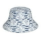 thumbnail image 1 of Fotbe Blue Fish Sombrero Tipo Pescador con Estampado – Sombrero de Sol de Algodón de Moda para Playa, Golf, Pesca, 1 of 6