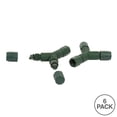 thumbnail image 2 of Vickerman Plastic Coaxial Y Splitter Single LED in Green (Set of 6), 2 of 2