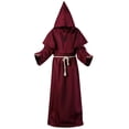 thumbnail image 1 of Big sale! Halloween Costume Dress Up Product Information: Polyester Imported Pull-On Closure Machine Wash ▶MATERIAL: High Q Long Sleeved Monk Costume Monk Robe Wizardrobe Halloween, 1 of 5