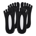 thumbnail image 4 of Calcetines de Seda Zulema invisibles para mujer 2 pares, 4 of 8