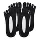 thumbnail image 4 of Calcetines invisibles Colcomx de cinco dedos para mujer 2 pares, 4 of 8