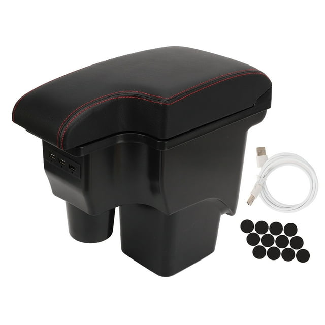 Oubit Interior Armrest,Armrest Box Center Console Center Console Armrest Box Interior Storage Organizer Box User-Friendly Design
