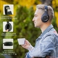 thumbnail image 2 of Auriculares Bluetooth PowerLocus, graves profundos, plegables, inalámbricos, 2 of 3