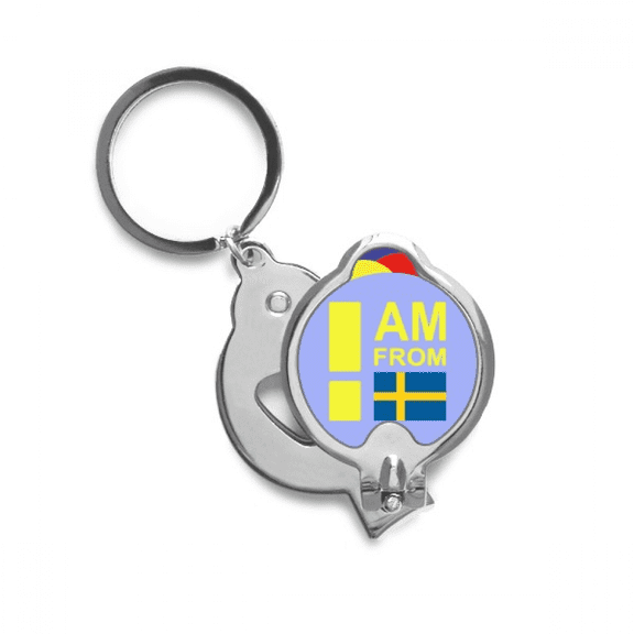 I Am From Sweden Art Deco Fashion Nail Clippers Sharp Fingernail Stainless Steel Cutter