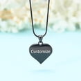 thumbnail image 5 of Crystal Urn Necklace for Ashes for Women Men Heart Cremation Angel Wing Urn Locket for Human / Pet Memorial Keepsake Necklace of Loved One, 5 of 7