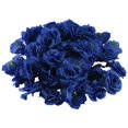 thumbnail image 2 of Flores Artificiales Cabezas de Rosas Seda, 50 Piezas para DecoracióN áLbum Ropa Sombrero, Boda ( Oscuro), 2 of 5