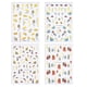 thumbnail image 1 of 12 hojas de pegatinas para decoración de uñas, suministros autoadhesivos para decoración de uñas, accesorios de decoración DIY, 1 of 5