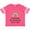 Football Pink and White, variant on Inktastic Nana and Pappy Love Me Rainbow Girls Toddler T-Shirt
