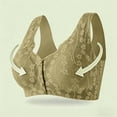 thumbnail image 2 of Women Nursing Bras for Breastfeeding,Wireless Lace Front Button Closure,Wide Strap Seamless Comfort Support Pregnancy Sleep Bra for Postpartum Moms, 2 of 6
