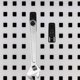 thumbnail image 3 of 10 ganchos de pared resistentes para herramientas de garaje, accesorios de tablero perforado para organizar palas, rastrillos, escaleras y sillas plegables., 3 of 5