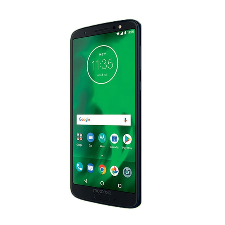 Moto G6 32GB XT1925-6 GSM Unlocked 4G 3GB RAM Smartphone Indigo