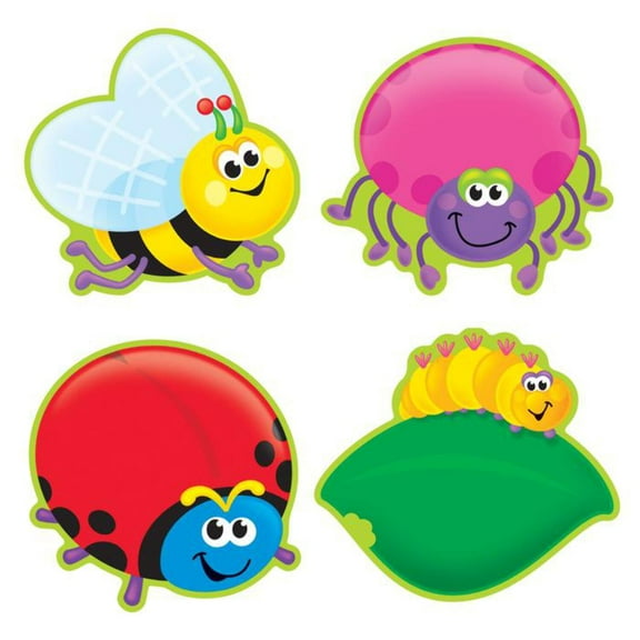 Trend Enterprises Inc. T-10914 Bright Bugs Classic Accents Variety Pack
