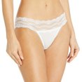 thumbnail image 1 of b.tempt'd by Wacoal Women's B.Adorable Bikini Panty White XL, 1 of 6