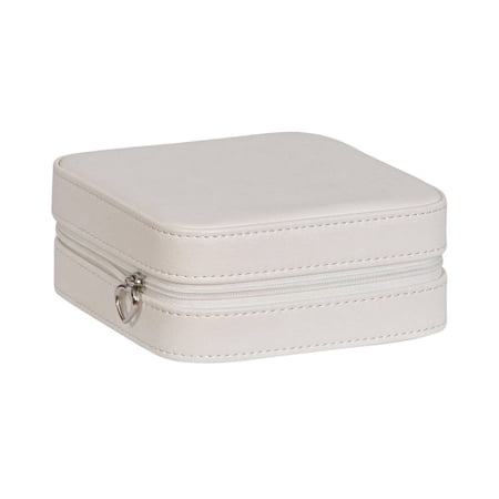 Mele and Co Dana Vegan Leather Travel Jewelry Case in Black