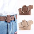 thumbnail image 4 of Brown belt women's belt with buckle, 4 of 4