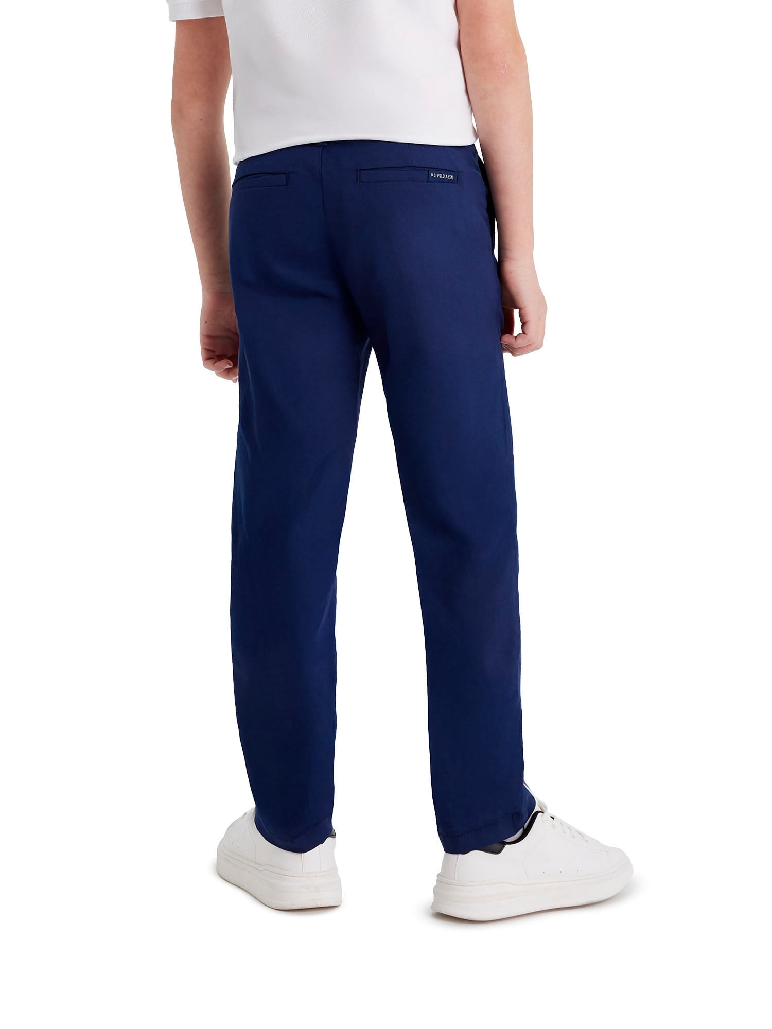 U.S. Polo Assn. Boys Play-Formance Pant with Stretch, Sizes 4-18
