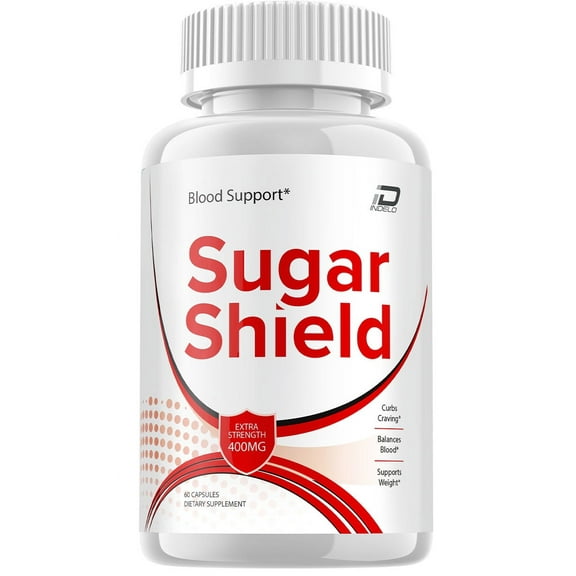 Sugar Shield Supplement, Sugar Shield Blood Support Pills, Sugar Shield Extra Strength Formula, Sugar Shield Advanced Formula Capsules, Sugar Shield Natural Blood Pills (60 Capsules)