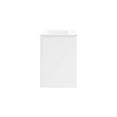 thumbnail image 5 of Sink Vanity Cabinet, Wall Mount, White, Ceramic, Melamine, Modern Contemporary, Hotel Bedroom Bathroom Master Suite Guest, 5 of 9