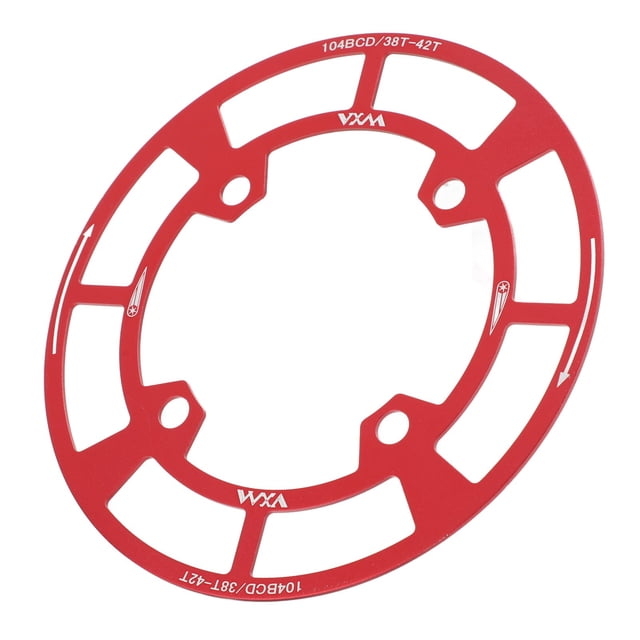 Pignons de Vélo Manivelles Protection, 104mm BCD Alliage d'Aluminium Anti-Rayures Remplacement pour Vélos