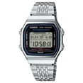 thumbnail image 1 of Reloj unisex Casio Vintage Digital Smartphone Link de acero inoxidable y cuarzo ABL-100WE-1A, 1 of 4