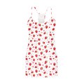 thumbnail image 6 of Hueook Floral Romper Dress Elegant Halter Playsuit Women’s Casual Fashion Print Elastic Waist Short Jumpsuit Black XL, 6 of 6