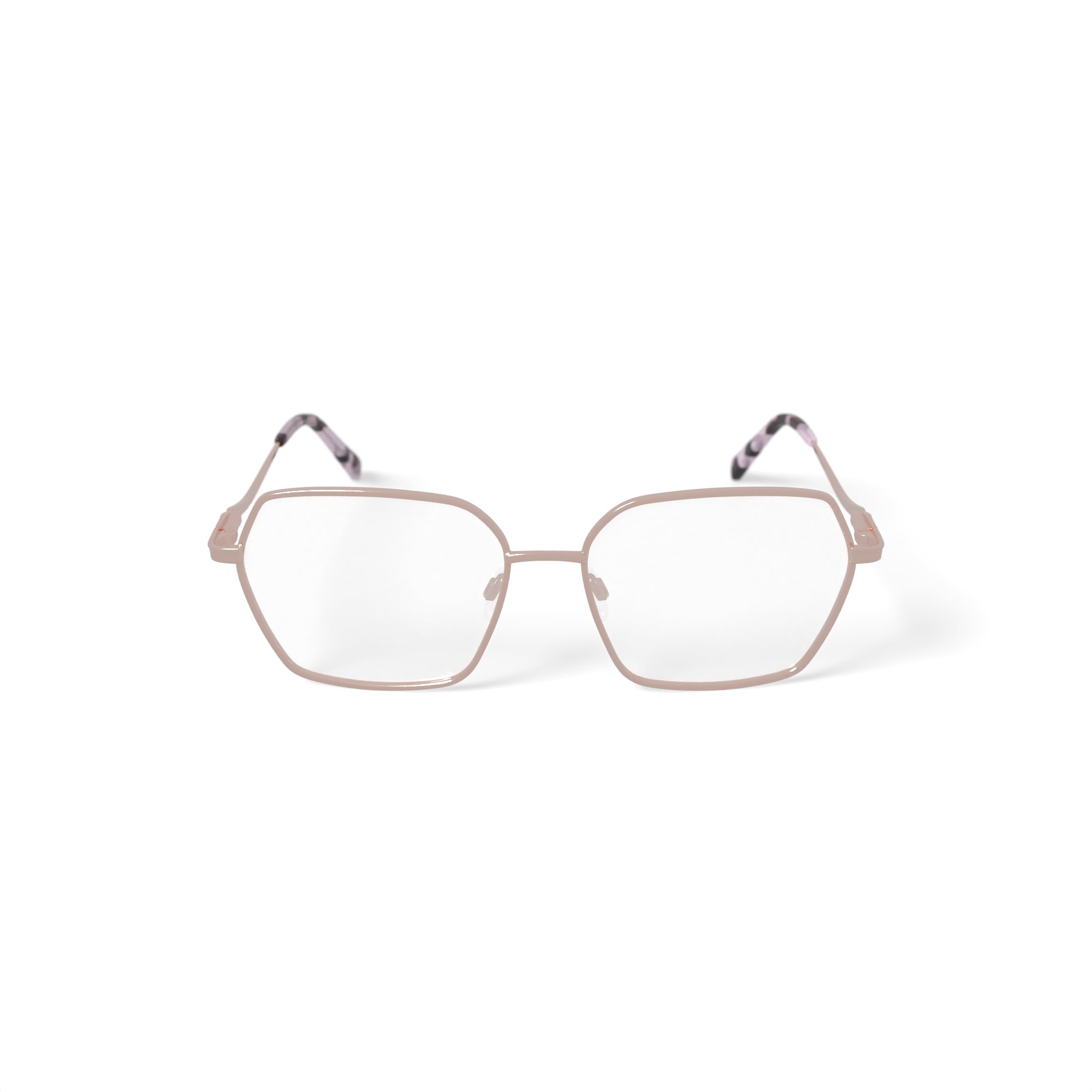 Sophia Loren Women's H04M Oversized Prescription Eyeglasses with Case, Blush
